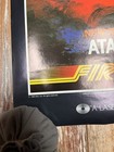 1983 Atari Firefox Arcade Game Original Distributor Poster 18   x11 5    Laser Video