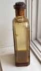 Vintage Rare 3-11 Winchester Red W Gun And Machine Oil Glass Bottle Cork