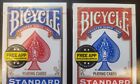 2 New Sealed Deck Of Bicycle Standard Face Poker Playing Cards 1 Blue   1 Red