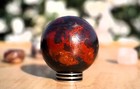 Red Hematite Jasper Crystal Sphere High Quality    50mm   Natural Red Sphere 