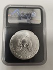 2019  1 American Silver Eagle Dollar Ngc Ms70 First Day Of Issue Signed E  Jones