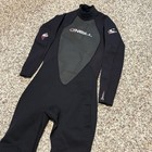 O neill Women   s Full Wetsuit Size 8 Reactor 3 2 Back Zip Black Pink