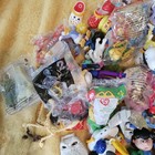 Large Mixed Lot Mcdonalds Happy Meal Toys Some New Some Vtg 5  Pounds
