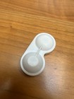 Contact Lens Case Blue White Left Right Marked Eyecare Storage Holder Travel