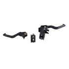Black Easy Pull Hand Brake Clutch Levers For Harley 96-03 Sportster Xl 883 1200 