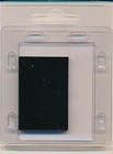 Prinz Scott Stamp Mount 40 25mm - Black - Pack Of 40  40x25 40mm   Precut  901