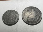 1723 Wood   s Hibernia Half Penny And Farthing