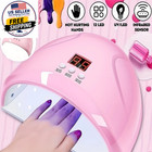 Led Light Nail Lamp Portable Gel Polish Drying Lamps Uv Curing Flashlight Machin