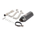 For Yamaha Mt-07 Fz07 Xsr700 Yzf R7 Full Exhaust System Front Pipe 420mm Muffler