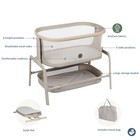 Maxi-cosi Iora 2-in-1 Bedside - Sleeper - Classic Oat  See Details  Warranty 