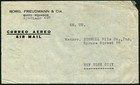 Ecuador Quito Airmail Cover To New York Usa 1941 Latin America Postage Wwii