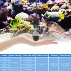 Hygger Aquarium Heater Submersible Fish Tank Adjustable 10w 25w 50w 100w Watts
