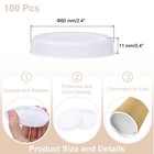 100pcs  Mailing Tube End Caps 2 4  Id Round Cardboard Shipping Tube End Caps
