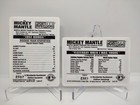 1996 Sports Impressions Mickey Mantle  1951 Rookie  Porcelain   d Card   Bonus