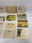 Lot Of 27 Vintage Antique Christmas Greeting Cards Used