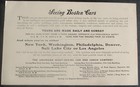 American Sightseeing Car   Coach Co Trade Card For Boston W Open Trolley