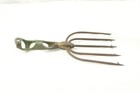 Antique 5 Tines With Barbs  Frog Eel Fishing Spear Forged