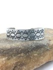 Navajo Sterling Silver Old Pawn Bracelet Size 5 75 1027