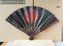 Antique Japanese Samurai War Fan 18thc Gunsen Edo Okimono Armour Not Meiji