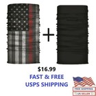 3 Pieces Of Face Scarf Neck Fishing Shield Sun Gaiter Headwear Mask Neck Gait