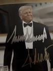 President Donald Trump   The First Lady Both Signed And Framed Photo With Coa 