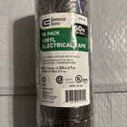 10-pack Vinyl Electrical Tape  black  60 Feet Per Roll 3 4    X 7 Mil 