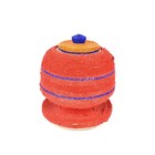 Luba Beaded Container Wood Congo Africa