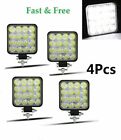 4x 4inch 48w Led Work Light Bar Flood Spot Combo Fog Lamp Offroad Driving Truck