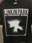 Linkin Park A Thousand Suns Black Graphic T-shirt  Adult L  42-44 