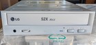 Vintage Lg Gcr-8521b 52x Max Beige Ide Cd-rom Drive Pata Retro Pc Win 98 Nos