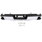Chrome Rear Step Bumper Assembly For 2014-2018 Chevy Silverado Gmc Sierra 1500