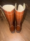 1970s Lace Up Leather Boots Vintage Frye Style Campus Kids 13d Usa