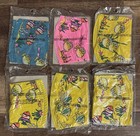 New Vintage Kid   s 20 Inch Inflatable Transparent Swim Rings With Fish Lot Of 6