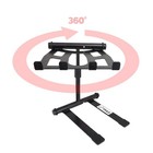 Pyle Universal Foldable Dj Laptop Stand-professional Portable Telescoping Height