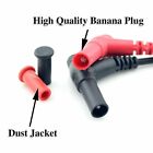 Multimeter Test Leads For Fluke Meter Electrical Alligator Clip Probes 1000v 20a