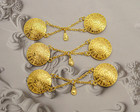 Set Of 12 Charro Ornate Metal Button  Charro Chains  Vaquera Buttons