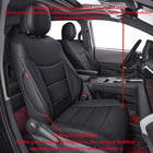 Seat Covers 2021-2025 Toyota Sienna Limited  Platinum 7-seater 2nd Captain Seats