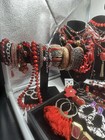 Vtng To Now Red Inspired Jewelry Lot  All Wearable 6  Lbs  133 Pc Lot  229