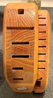 Kitchen Aid Butcher Block Wood Cutlery Knife Holder 15 Slot Counter Top Unique