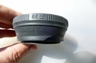 55mm Rubber Lens Hood Shade Double Threaded In The Front For 55mm F1 4 F1 8