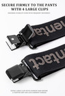 Men   s Industrial Strength Suspenders 2-inch Wide X-back Heavy Duty Braces Strong