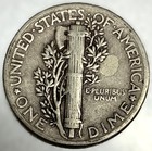 1943 P Mercury Dime Circulated 90  Silver 10c Us Coin - 5678