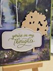 Stampin Up Paper Pumpkin Alter   In My Thoughts   Card Kit  Makes 4-tree Element
