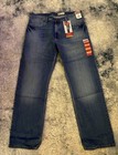 Wrangler Men   s Relaxed Fit Bootcut Flex Medium Wash Blue Denim Jeans