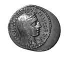 L  Aemilius Lepidus Paullus  62bc  Roman Republic Ar Denarius