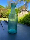 Western California Greenish El Dorado Blob Top Soda Bottle Nice