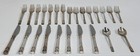 Wallace Aegean Weave Gold Accent Sterling Silver Lot Of 25 Piece Flatware Set