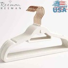 High Quality Velvet Hangers Non Slip Felt Cloth Hangers 20 40 60 80 100 In Pk