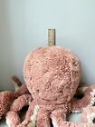 Jellycat London Large Odell Octopus 22  Stuffed Plush Animal Pink Blush
