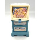 Vintage 90 s Fisher-price Loving Family Dollhouse 1993 Tv Television Set